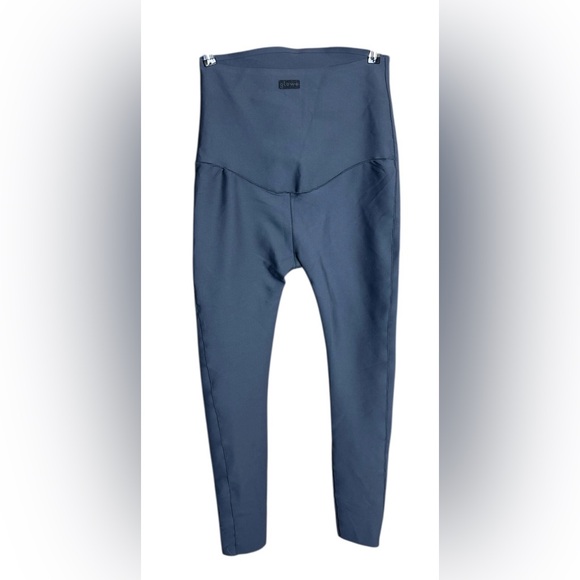 NWOT Glowe Grey Maternity Leggings - Picture 2 of 6